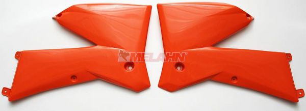 UFO Spoiler (Paar) für KTM SX/EXC 125/525 05-06 (EXC bis 07), orange