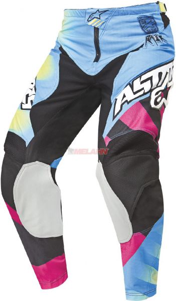 ALPINESTARS Hose: Racer, gelb/magenta