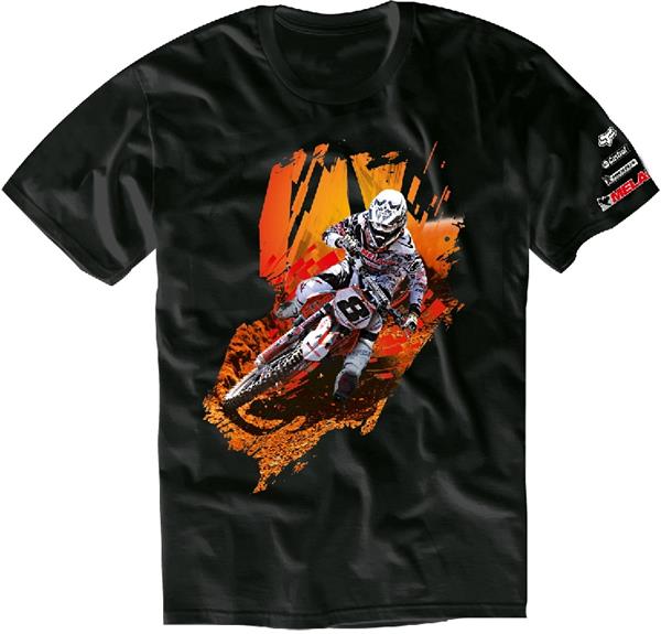 MELAHN T-Shirt: 16th, schwarz