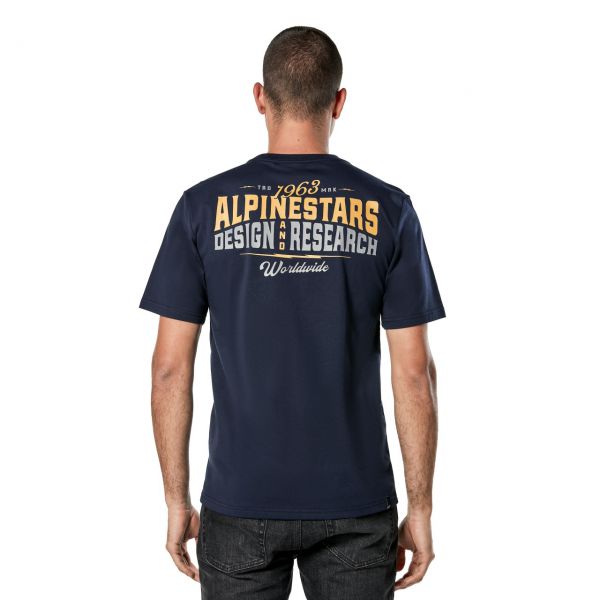 ALPINESTARS T-Shirt: Stax, navy