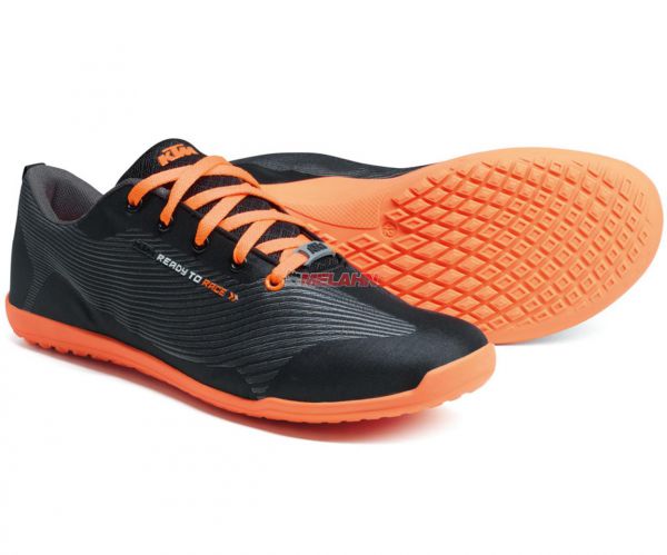 KTM Schuh: Trade Show, schwarz/orange