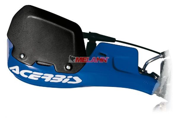 ACERBIS Spoiler (Paar) für Handschale Nylon/Brush, schwarz