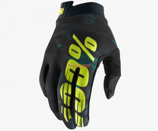 100% Handschuh: I-Track, camo schwarz/grün