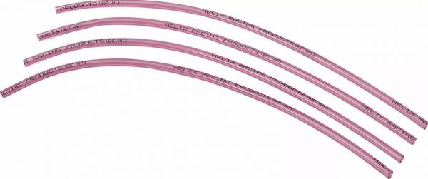 MIKUNI Entlüftungsschläuche (4 Stück), rosa-transparent