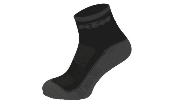 KTM Socke: Factory Line, schwarz/grau