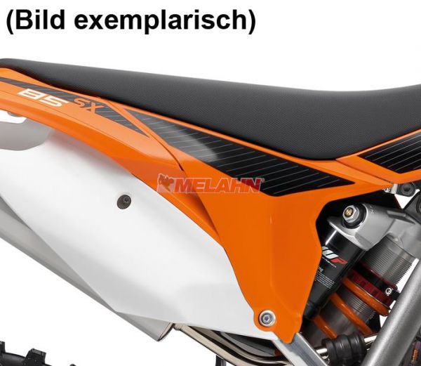 KTM Filterkastendeckel links mit Dekor, 85 SX 2013