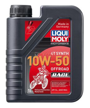 LIQUI MOLY Motoröl: 4T Synth 10W-50 Offroad Race, 1l LIQUI MOLY Motoröl: 4T Synth 10W-50 Offroad Race, 1l