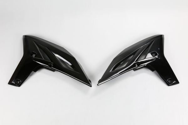 UFO Spoiler (Paar) Kühlerverkleidung für YAMAHA YZF 250 2011-2013 / WRF 450 2012-2015, schwarz