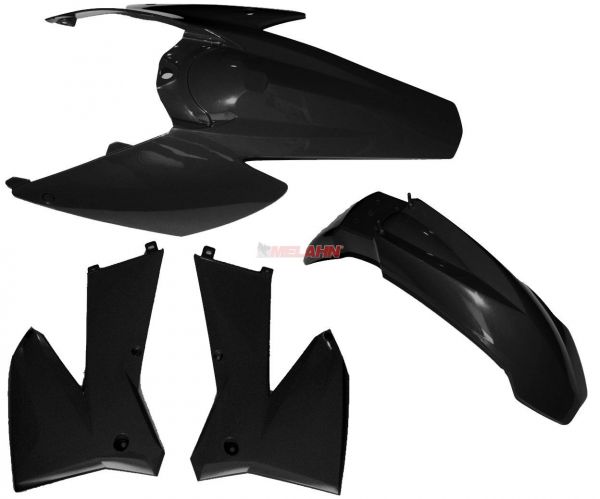 ACERBIS Plastik-Kit SX/EXC 05-07, schwarz