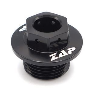 ZAP Aluminium-Steuerkopfmutter/Achsmutter für KTM M20x1,5, schwarz