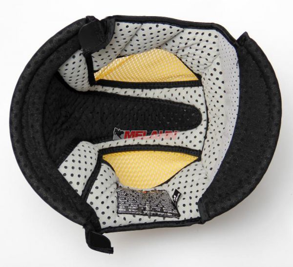 FOX Helm-Innenfutter: Pilot Pro, grau/schwarz, Gr.: M