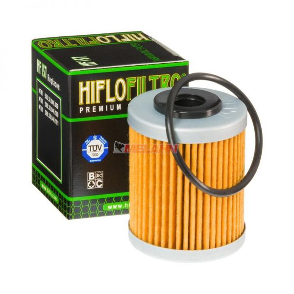 HIFLO Ölfilter HF157 für KTM (kurz)