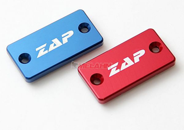 ZAP Aluminium-Deckel Handbremszylinder KX/KXF/RM/RMZ/YZ/YZF/WR, rot