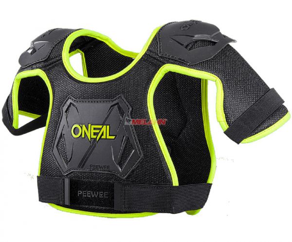 ONEAL Kids Brustpanzer: Peewee, schwarz/neongelb