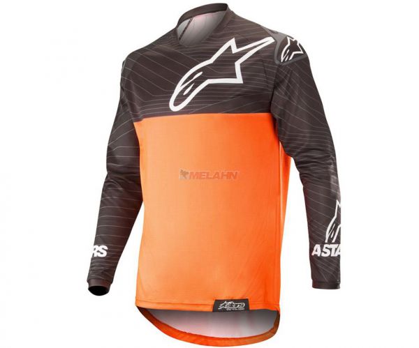 ALPINESTARS Jersey: Venture R Offroad, orange/schwarz