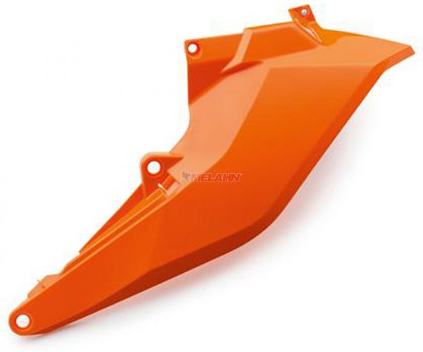 KTM Filterkastenseitenabdeckung links, SX 16-18 / EXC 17-19, orange
