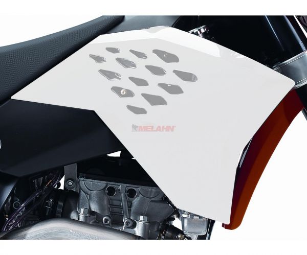 KTM Spoiler (Paar) SX 07-10 / EXC / SMR 08-, weiß