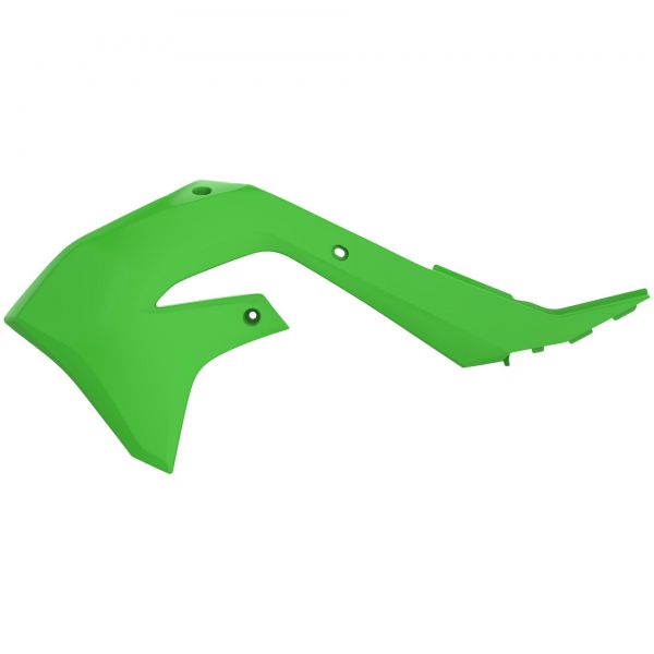 POLISPORT Spoiler (Paar) Kühlerverkleidung für KXF 450 19-23 , grün