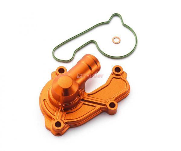KTM SXS Aluminium-Wasserpumpendeckel 250/350 SX-F 16-, orange