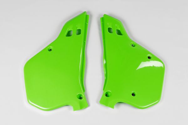UFO Seitenteile (Paar) für KAWASAKI KX 125/250 1990-1991, grün