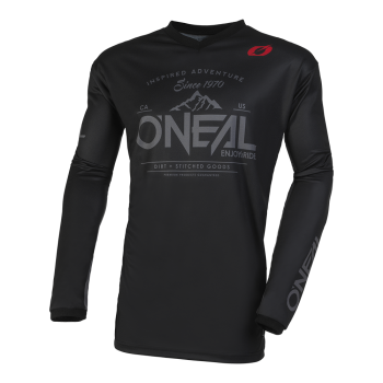 ONEAL Jersey: Element Dirt V.23, schwarz/grau ONEAL Jersey: Element Dirt V.23, schwarz/grau