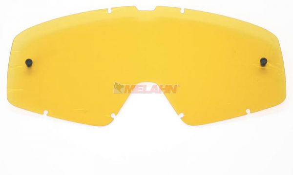 Q-ONE E-Glas für FOX Main, gelb anti-fog