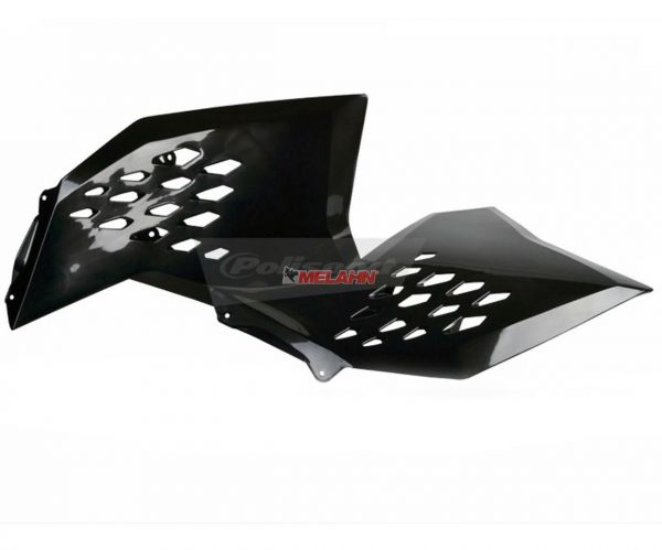 POLISPORT Spoiler (Paar) für KTM SX 07-10 / EXC/SMR 08-11, schwarz