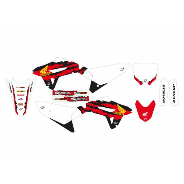 BLACKBIRD Replica-Kit: Honda Retro 2, CRF 250 22-24 / 450 21-23