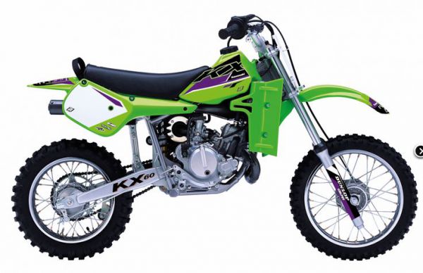 BLACKBIRD Dekor-Kit: Dream 5 für Kawasaki KX 60 1985-2001