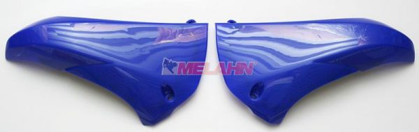UFO Spoiler (Paar) Kühlerverkleidung oben für YAMAHA YZF 450 2010-2013, blau