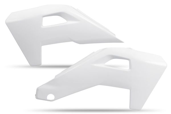 UFO Kühlerspoiler (Paar) kompatibel für HUSQVARNA FC/FS/TC 2025-, weiß