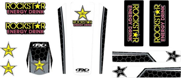 FACTORY EFFEX Trim Kit Rockstar universal, weiß/schwarz