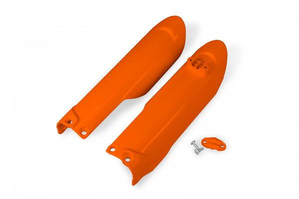 UFO Gabelschutz (Paar) für KTM 85 SX 2018- / GasGas MC 85 2021-, orange