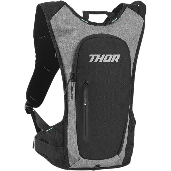 THOR Trinkrucksack: Vapor 1,5 Liter, schwarz/grau