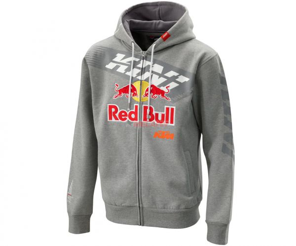 KINI-Red Bull Zip-Hoody, grau