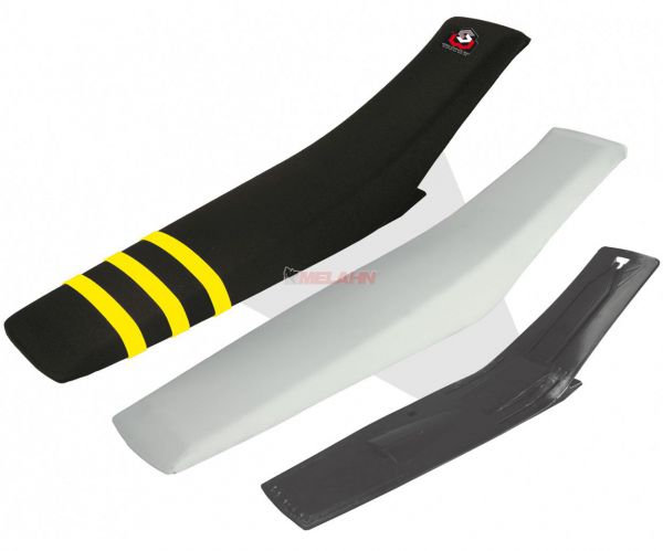 BLACKBIRD Sitzbank HUSQVARNA FC-TC 16-/ TE-FE 17-, standard, schwarz/gelb
