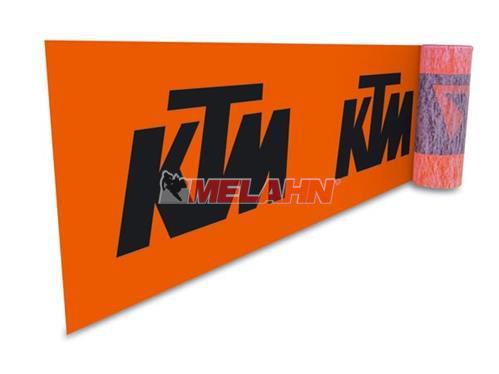 KTM Endlosbanner, orange, 80x250cm