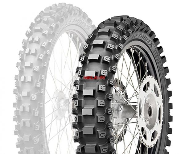 DUNLOP Reifen: Geomax MX33, 100/100-18