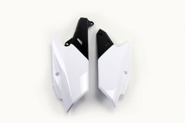 UFO Seitenteile (Paar) für YAMAHA YZF 250 14-18 / 450 14-17 / WRF 250 15-19 / 450 16-18, weiß