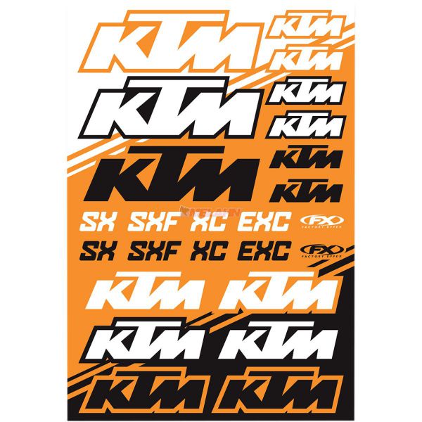 FACTORY EFFEX Generic Aufkleberkit: KTM SX