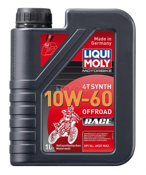LIQUI MOLY Motoröl: Motorbike 4T Synth 10W-60 Offroad Race, 1l