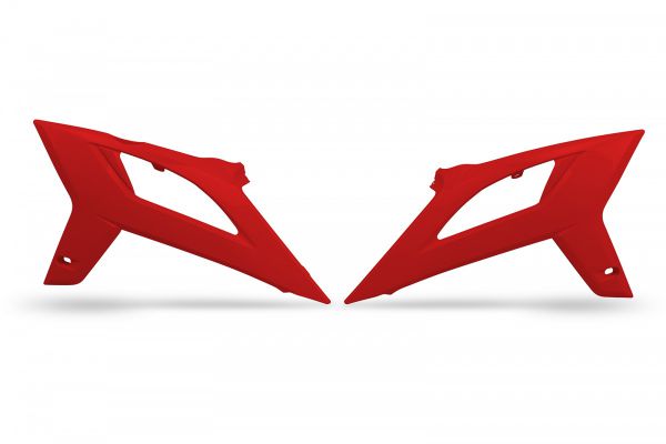 UFO Spoiler (Paar) Kühlerverkleidung für Beta RR 125-480 2020-2022, rot