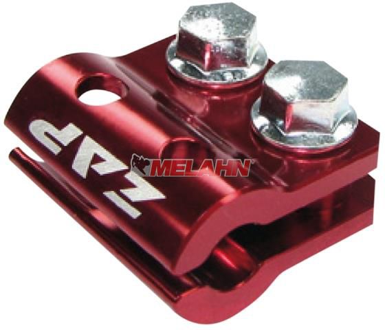 ZAP Aluminium-Bremsschlauchhalter KX/KXF/RM/RMZ 05-, rot