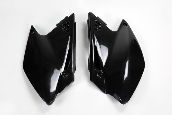 UFO Seitenteile (Paar) für KAWASAKI KXF 250 2006-2008, schwarz