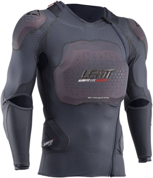 LEATT Protektorenjacke: Body Protector 3DF AirFit Lite Evo, grau