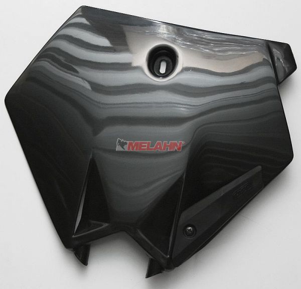 UFO Startnummerntafel vorne für KTM 85 SX 2004-2012, schwarz