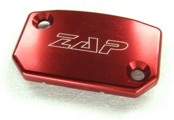 ZAP Aluminium-Deckel Handbremszylinder Brembo CNC für KTM/HSB/BMW/HVA/BETA/GasGas, rot