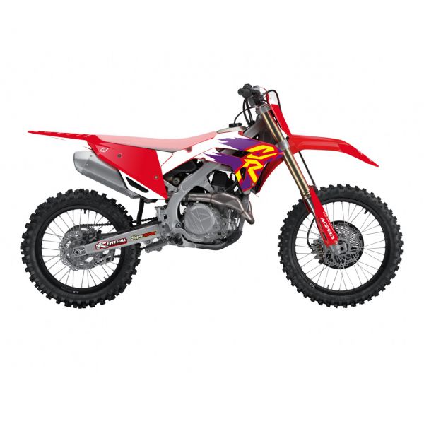 BLACKBIRD Replica-Kit: Honda Retro für CRF 250 R 22-24 / 450 R 21-24