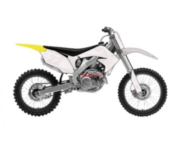 UFO Kotflügel hinten, KTM SX 16- / EXC 17-, orange98