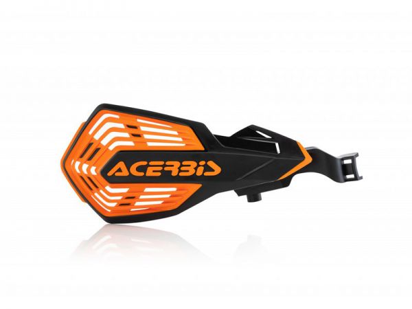 ACERBIS Handprotektor (Paar): K-Future (Griffmontage), schwarz/orange